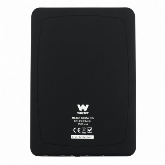 Woxter Scriba 195 Lector de eBooks de 6 pulgadas Negro